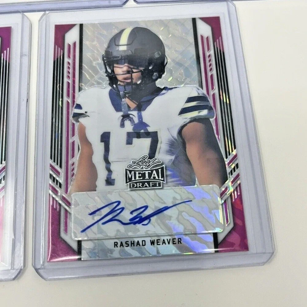 2021 Panini Leaf SAGE Football Rookie Autograph Card Lot‎ James Conner /20 NEW
